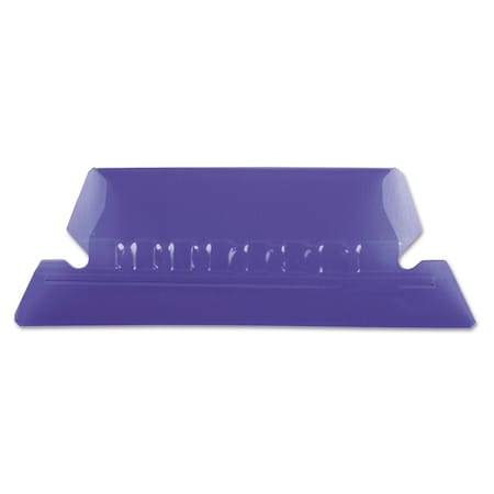 Pendaflex Tabs For Hanging File Folders, 1/5-Cut Tabs, Violet, 2" Wide, PK25 42 VIO